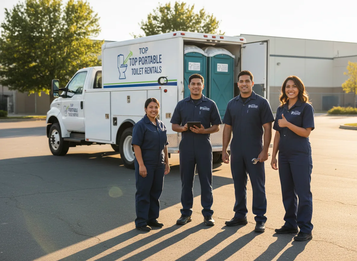 Short Term Porta Potty Rental company in Rufe, OK